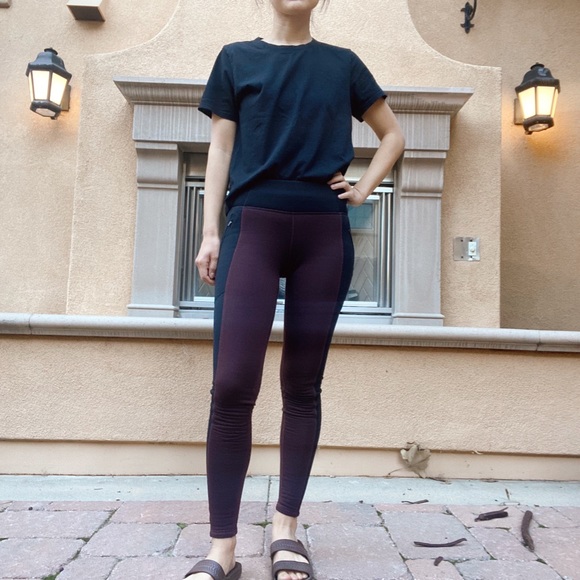 Polartec Power Stretch Legging Maroon 